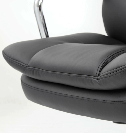 Офисное кресло Brabix Premium Amadeus EX-507 (экокожа, хром, черное) в Элисте - изображение 6