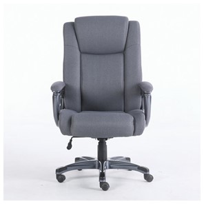Офисное кресло Brabix Premium Solid HD-005 (ткань, серое) в Элисте - предосмотр 2