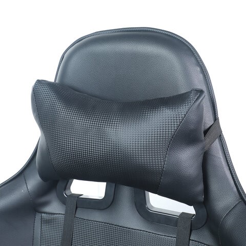 Офисное кресло Brabix GT Carbon GM-115 (две подушки, экокожа, черное) в Элисте - изображение 5
