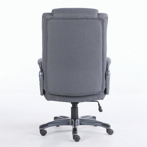 Офисное кресло Brabix Premium Solid HD-005 (ткань, серое) в Элисте - изображение 4