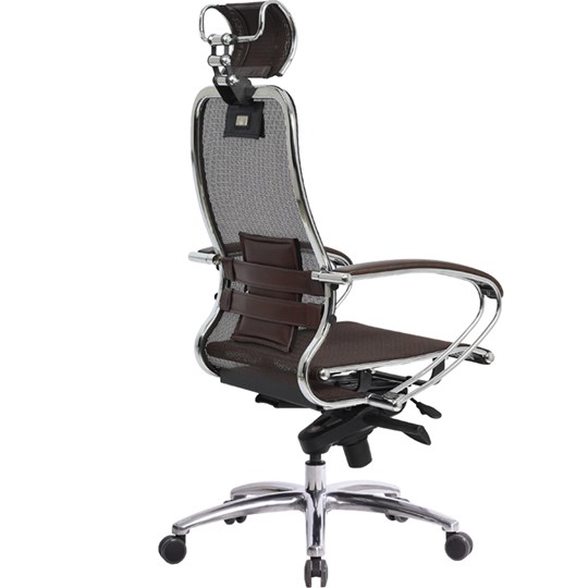 Офисное кресло Samurai S-2.04, темно-коричневый в Элисте - изображение 1