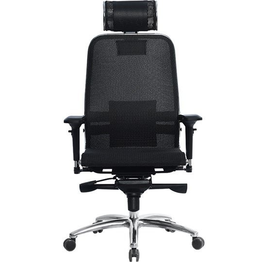 Кресло офисное Samurai S-3.04, черный плюс в Элисте - изображение 1