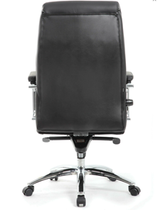 Компьютерное кресло Brabix Premium Phaeton EX-502 (натуральная кожа, хром, черное) в Элисте - предосмотр 3
