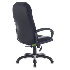 Компьютерное кресло Brabix Premium Rapid GM-102 (экокожа/ткань, черное/зеленое) в Элисте - предосмотр 2
