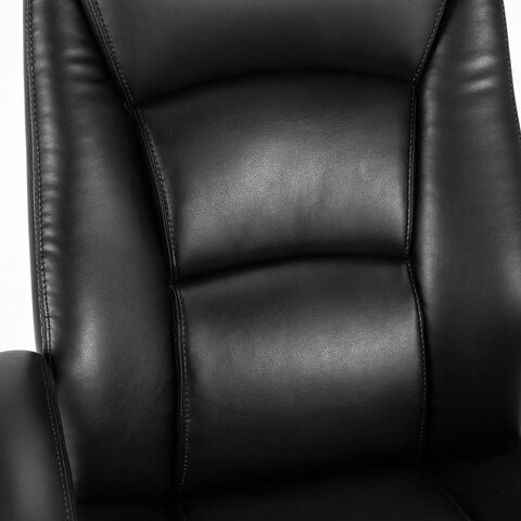 Кресло Brabix Premium Grand EX-501 (рециклированная кожа, черное) 531950 в Элисте - изображение 6