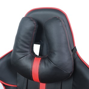 Компьютерное кресло Brabix GT Carbon GM-120 (две подушки, экокожа, черное/красное) 531931 в Элисте - предосмотр 5