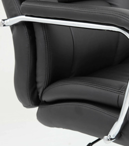 Офисное кресло Brabix Premium Amadeus EX-507 (экокожа, хром, черное) в Элисте - предосмотр 8