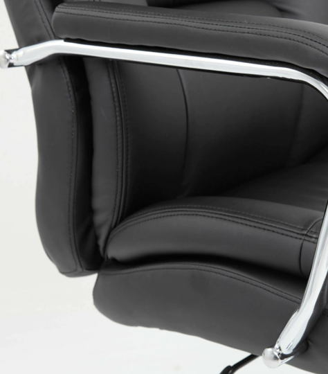 Офисное кресло Brabix Premium Amadeus EX-507 (экокожа, хром, черное) в Элисте - изображение 8
