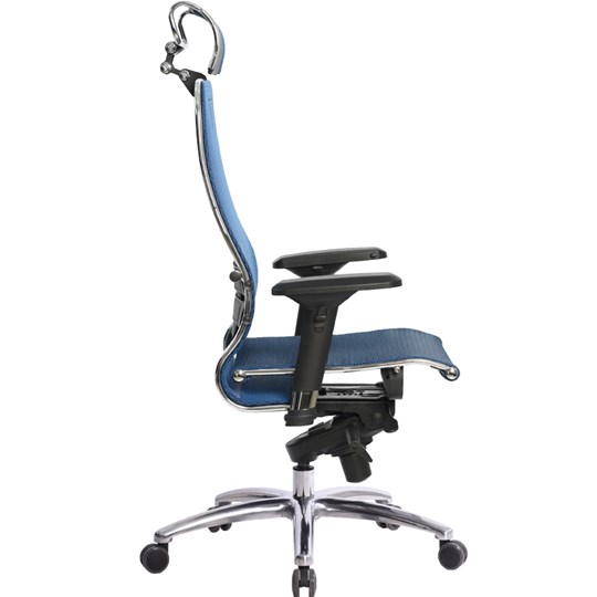Офисное кресло Samurai S-3.04, синий в Элисте - изображение 2