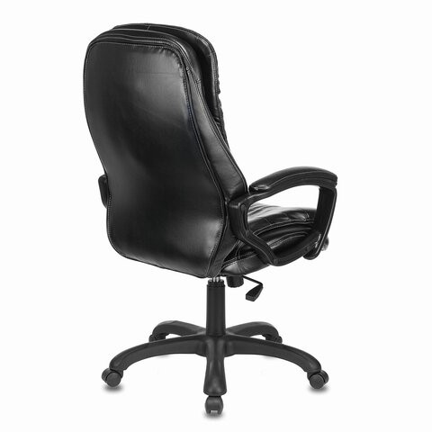 Кресло компьютерное Brabix Premium Omega EX-589 (экокожа, черное) 532094 в Элисте - изображение 3