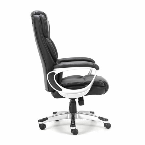 Кресло компьютерное Brabix Premium Rest EX-555 (пружинный блок, экокожа, черное) 531938 в Элисте - изображение 1