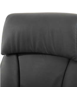 Компьютерное кресло Brabix Premium Phaeton EX-502 (натуральная кожа, хром, черное) в Элисте - предосмотр 5