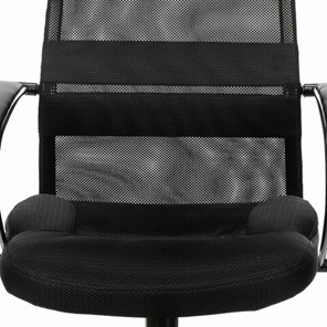 Офисное кресло Brabix Premium Stalker EX-608 PL (ткань-сетка/кожзам, черное) в Элисте - предосмотр 6