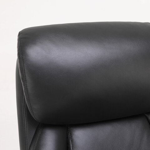 Офисное кресло Brabix Premium Pride HD-100 (натуральная кожа, черное) 531940 в Элисте - изображение 4