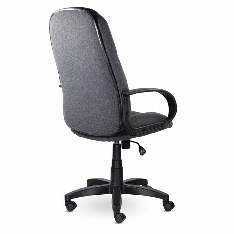 Кресло офисное Brabix Classic EX-685 (ткань С, серое) 532023 в Элисте - изображение 3