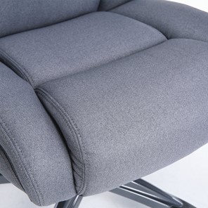 Офисное кресло Brabix Premium Solid HD-005 (ткань, серое) в Элисте - предосмотр 7