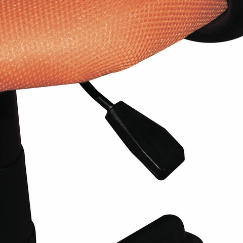 Кресло компьютерное Brabix Flip MG-305 (ткань TW, оранжевое/черное) в Элисте - изображение 7