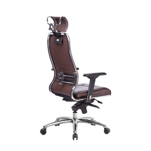 Кресло офисное Samurai KL-3.04, темно-коричневый в Элисте - предосмотр 3
