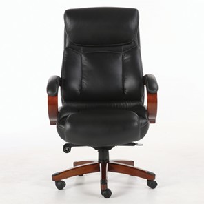 Кресло компьютерное Brabix Premium Infinity EX-707 (дерево, натуральная кожа, черное) в Элисте - предосмотр 3