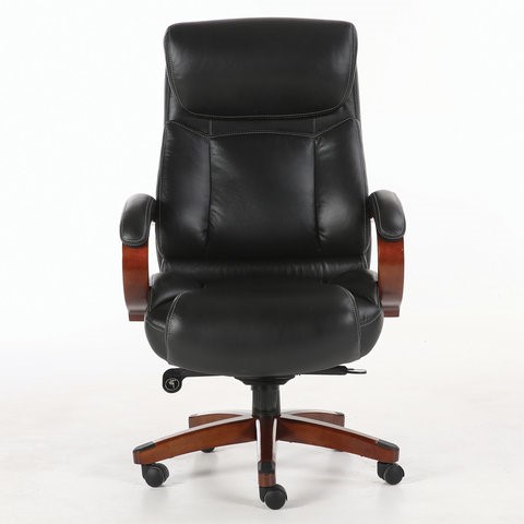 Кресло компьютерное Brabix Premium Infinity EX-707 (дерево, натуральная кожа, черное) в Элисте - изображение 3