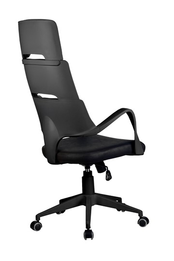 Кресло компьютерное Riva Chair SAKURA (Черный/черный) в Элисте - изображение 3