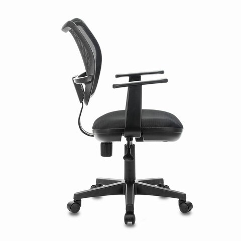 Офисное кресло Brabix Drive MG-350 (с подлокотниками, сетка, черное) 532082 в Элисте - изображение 1