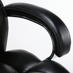 Кресло компьютерное Brabix Premium Status HD-003 (рециклированная кожа, хром, черное) 531821 в Элисте - предосмотр 8