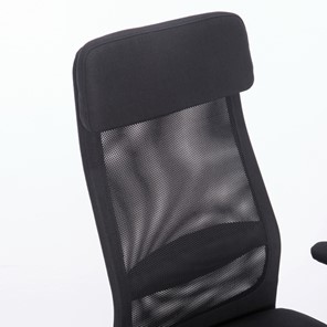 Кресло офисное Brabix Flight EX-540 (хром, ткань, сетка, черное) в Элисте - предосмотр 4