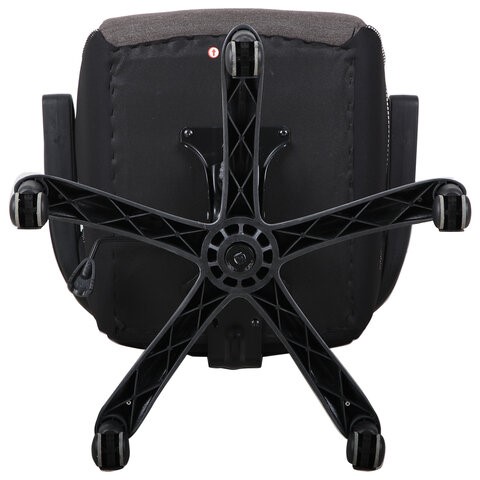 Офисное кресло Brabix Techno GM-002 (ткань, черное/серое, вставки белые) в Элисте - изображение 4