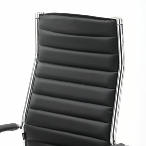 Компьютерное кресло Brabix Style EX-528 (экокожа, хром, черное) 531947 в Элисте - предосмотр 6