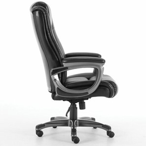 Кресло компьютерное Brabix Premium Solid HD-005 (рециклированная кожа, черное) 531941 в Элисте - предосмотр 1