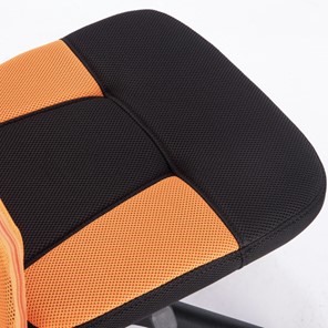 Кресло Brabix Smart MG-313 (без подлокотников, комбинированное, черное/оранжевое) в Элисте - предосмотр 8
