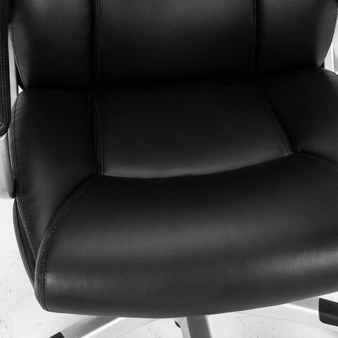 Кресло Brabix Premium Grand EX-501 (рециклированная кожа, черное) 531950 в Элисте - изображение 7