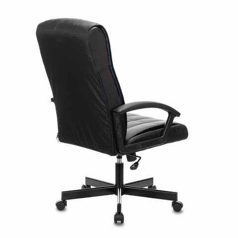 Офисное кресло Brabix Quadro EX-524 (экокожа, черное) 532104 в Элисте - изображение 2