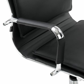 Кресло офисное Brabix Cube EX-523 (экокожа, хром, черное) 531946 в Элисте - предосмотр 8