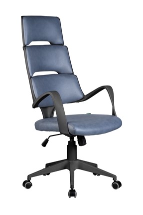 Кресло компьютерное Riva Chair SAKURA (Альпийское озеро/черный) в Элисте - изображение