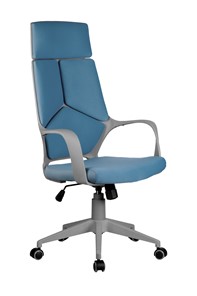 Кресло компьютерное Riva Chair 8989 (Синий/серый) в Элисте