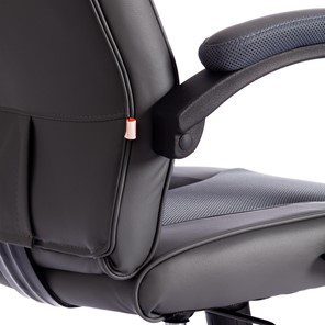 Компьютерное кресло RACER GT new кож/зам/ткань, металлик/серый, арт.13251 в Элисте - предосмотр 10