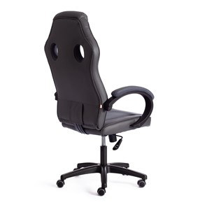 Компьютерное кресло RACER GT new кож/зам/ткань, металлик/серый, арт.13251 в Элисте - предосмотр 2
