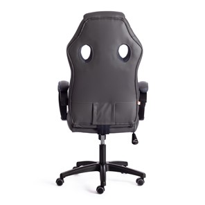 Компьютерное кресло RACER GT new кож/зам/ткань, металлик/серый, арт.13251 в Элисте - предосмотр 3