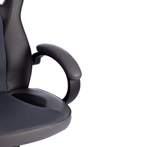 Компьютерное кресло RACER GT new кож/зам/ткань, металлик/серый, арт.13251 в Элисте - предосмотр 8