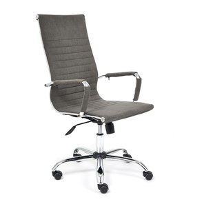 Кресло компьютерное URBAN флок, серый, арт.14433 в Элисте