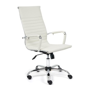 Кресло компьютерное URBAN кож/зам, белый, арт.14442 в Элисте