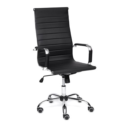 Кресло компьютерное URBAN кож/зам, черный, арт.14459 в Элисте - изображение
