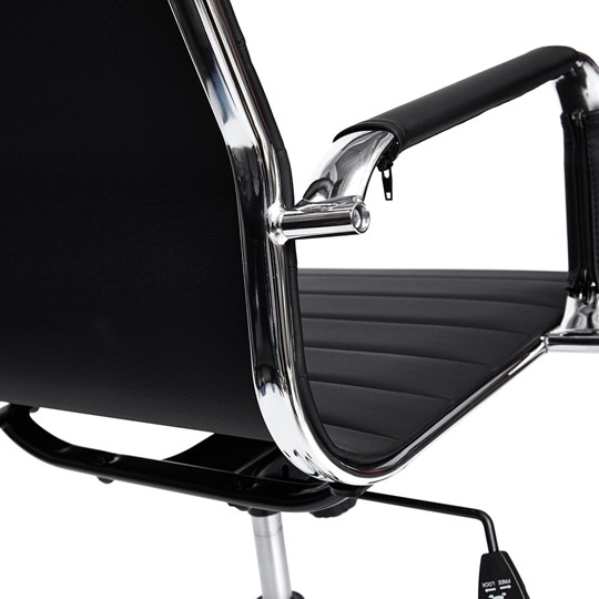 Кресло компьютерное URBAN кож/зам, черный, арт.14459 в Элисте - изображение 7