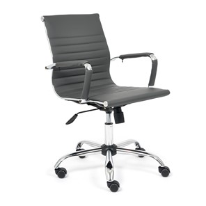 Кресло компьютерное URBAN-LOW кож/зам, металлик, арт.14453 в Элисте