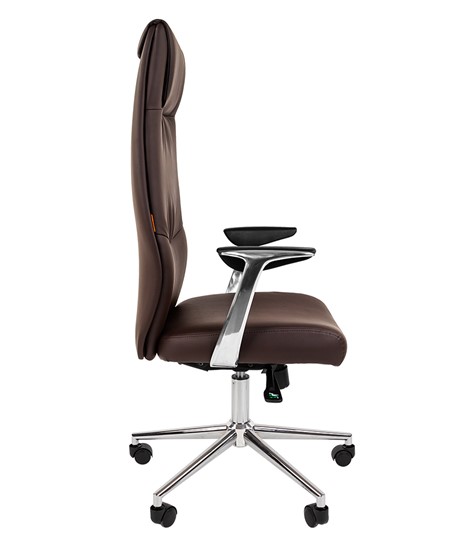 Компьютерное кресло CHAIRMAN Vista Экокожа премиум коричневая (vista) в Элисте - изображение 4