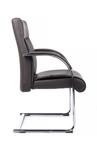 Кресло офисное Gaston-SF (9364), коричневый в Элисте - предосмотр 1