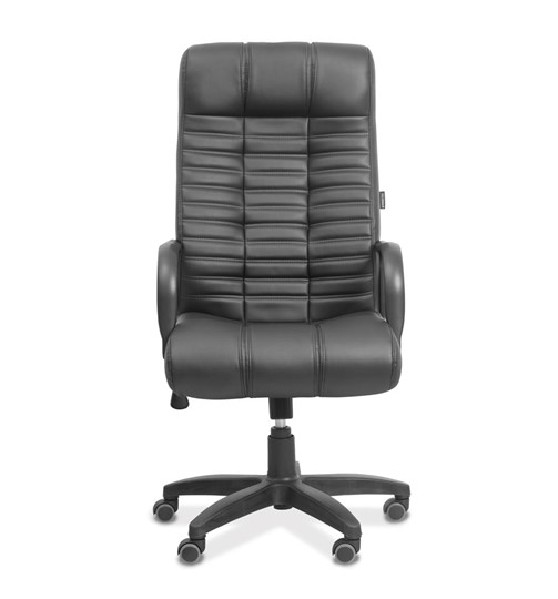 Офисное кресло для руководителя Атлант, экокожа премиум / черная CN1114 в Элисте - изображение 1