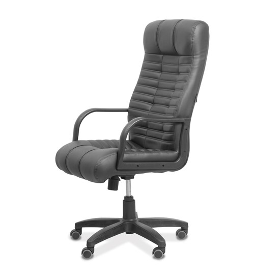 Офисное кресло для руководителя Атлант, экокожа премиум / черная CN1114 в Элисте - изображение 3